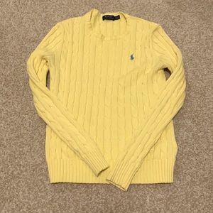 Yellow Polo Sweater